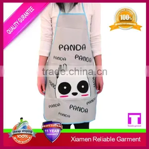 Cheap Bulk Wholesale Animal Cartoon Printed Long Aprons thumbnail-1