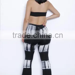 Walson New Summer Fashion Colorful Casual Bell-bottom Trousers Flared Pant Suit for Women thumbnail-6