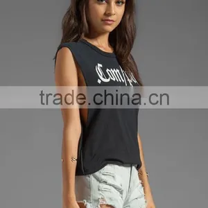 Women Dance Graphic Printing Tank Tops thumbnail-2
