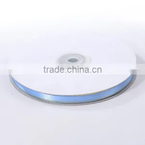 Polyester Satin Ribbon Double Faced With Silver Edged thumbnail-3