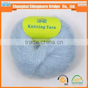 Oeko Tex Standard Supply Free Samples in High Quality Acrylic Mohair Yarn for Hand Knitting thumbnail-2