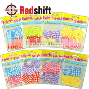 OEM Craft Project for Kids Colorful Fabric Sticker Pre Cut thumbnail-1