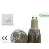 Aluminum Warm White 400 LM 6W AC 240V Dimmable LED Spotl Ights QH-GU10DS-2W3-2 thumbnail-1