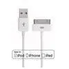 IPad IPod 1.2M / 4 Feet USB Data Transfer Cable , USB 2.0 A Type 30 Pin Data Cable thumbnail-1