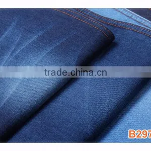 Cotton Polyster Spandex Denim Fabric Made in China thumbnail-4