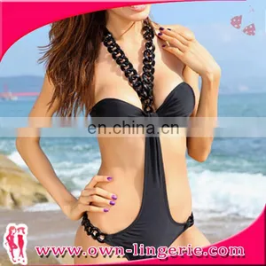 2016 Black Sexy Sling Bikini thumbnail-1