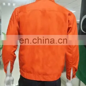 Wholesale Orange Color Workwear Uniforms Industrial Uniform With Quicky Delivery thumbnail-2