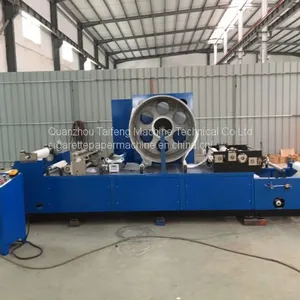 Tobacco Paper Gluing and Cutting Machine Price Cigarette Paper Slitting Machine thumbnail-1
