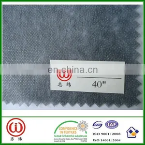 Best Quality Glue Charcoal Nylon Interlining With Silicon Oil for Soft PVC thumbnail-6