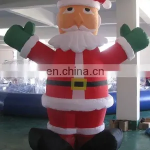 Advrtising Inflatable Christmas Old Man,Christmas Inflatable Cartoon Character thumbnail-1
