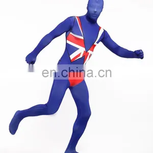 Morph Suit United Kingdom Spandex Full Body Costume UK thumbnail-4