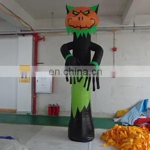 Yard Decoration Halloween Holiday Inflatable Pumpkin Man thumbnail-2