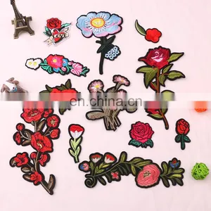 Wholesale a Variety of Design of Flower Patches,Embroidery Flower Patch thumbnail-1