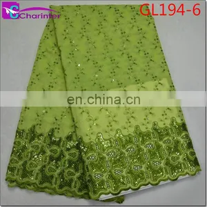 Charinter Sale Well African Organza Lace Fabrics GL194 thumbnail-1