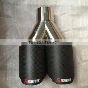 Akrapovic Newest Carbon Fiber Muffler Pipe Exhaust Muffler Tip thumbnail-3