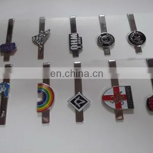 Cheap Price With High Quality Rainbow Tie Clip, Silver Falg Tie Clip for Men thumbnail-1