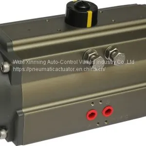 AT Series Double Action Rack and Pinion Pneumatic Rotary Actuator thumbnail-2