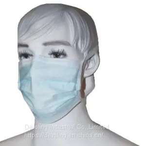 Nonwoven Face Mask With Tie thumbnail-1