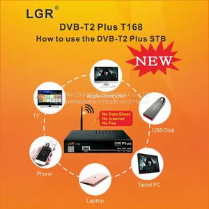 Hot Sales DVB-T2 Plus H.264 Decoding Digital Terrestrial Receiver by Phone Watch TV Free thumbnail-5