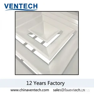 Aluminum Square Supply Ceiling Vent thumbnail-4