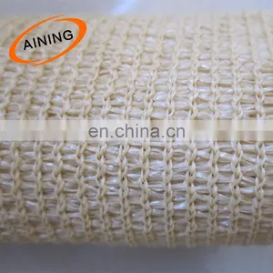HDPE Balcony Screen 90cmx5m,beige/white Stripe , Tan/white Stripe Shade Net thumbnail-2