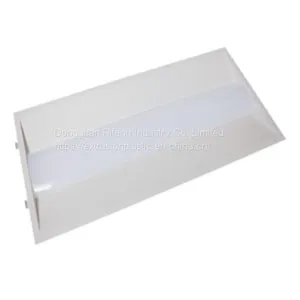 LED Ceiling Panel and Troffer,Plastic Extrusion Led Cover, Custom Plastic Led Pipe China,Custom Plastic Led Lamp Shade thumbnail-1