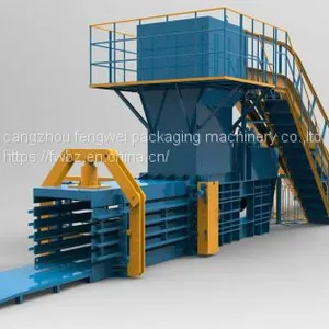 Big -140TAutomatic Horizontal Hydraulic Baling Machinesemi thumbnail-3