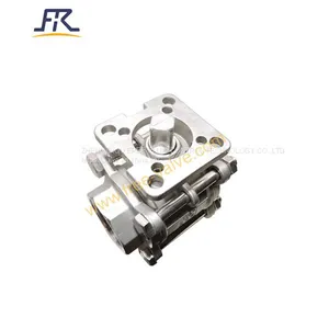 ZrO2 Al2O3 Complex Ceramic Lined Chemical Resistant Ball Valve thumbnail-4