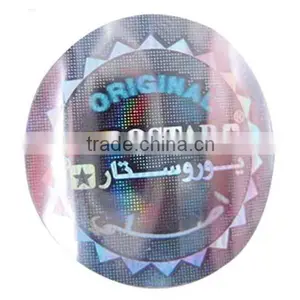 Self Adhesive Clear Vinyl Paper Round Label Printing Plastic Waterproof Pet Bottle Glass Window Decals Transparent PVC Stickers thumbnail-2