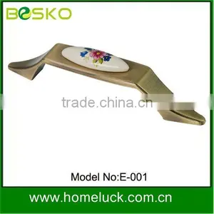 Zinc Alloy Porcelain Drawer Handles thumbnail-1