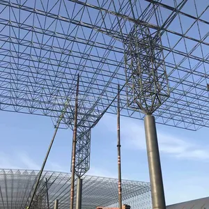 Steel Structure Space Frame Light Steel Coal Storage Grid Steel Structure thumbnail-3
