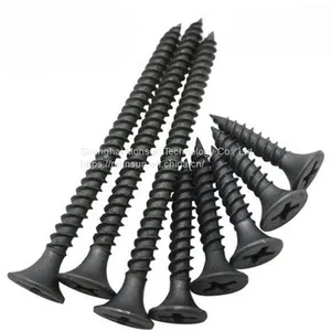 Black Drywall Screw Galvanize Coarse Fine High-low Thread Hardware Screws Factory Supply thumbnail-5