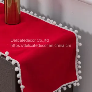 Christmas Red Table Runner thumbnail-1