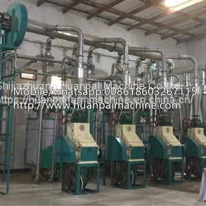 Maize Milling Machine Automatic 30TPD Grain Flour Milling Machine With Best Price thumbnail-1