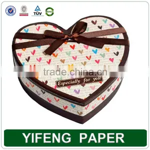 For Valentine's Day/wedding Gift Packaging Rigid Paper Heart Shaped Chocolate Box, Chocolate Gift Box thumbnail-3