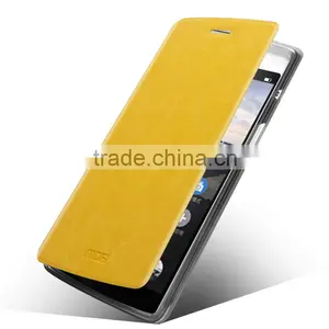 MOFi Case Celular Leather Housing for OPPO N3 N5207, Mobile Phone Coque Flip Back Cover for OPPO N5209 thumbnail-4