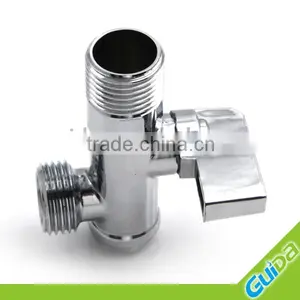 Brass Angle Water Valve With G1/2" Thread thumbnail-1