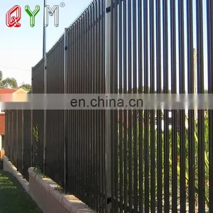 Euro Style Wrought Iron Palisade Fence Panel thumbnail-2