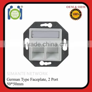 RJ45 FTP Faceplates 80*80mm thumbnail-3