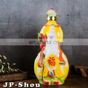 Weian 5000ml Fu Lu Shou Ceramic Wine Bottle thumbnail-4
