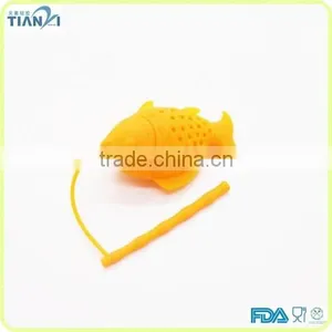 China Supplier Non-Toxic FDA/LFGB Approved Colored Silicone Tea Infuser thumbnail-4