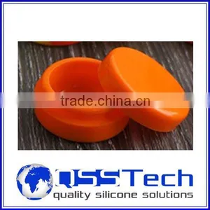 High Quality 7ml Customized Small Airtight Glass Preservation Jar/ Oil Dab Wax Container/ Silicone Wax and Oil Container thumbnail-1