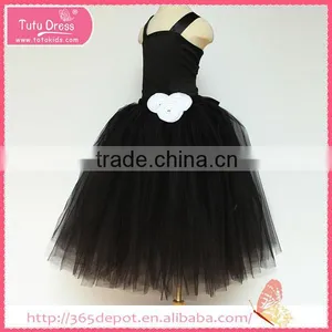 Slim And Graceful Skyblue Silk Fabric Ankle-length Dress Tulle Skirt Children Frocks Designs Supplier's Choice thumbnail-2
