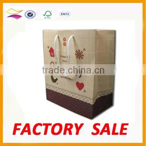 2015 New Design Paper Bag,gift Bag ,shopping Bag , With Handle ,in Machine Price thumbnail-3