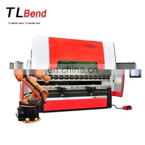 T&L Brand CNC Bending Press Brake Delem DA66T 8+1 Axis Control thumbnail-1