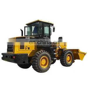 Chinese 3ton Pay Loader Front End Loader Loaders With Log Grappler 4 in 1 Bucket thumbnail-1