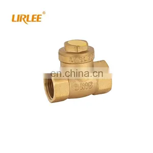 LIRLEE Durable Forged Brass Non Return Compressed Air Gas Ozone Check Valve thumbnail-5