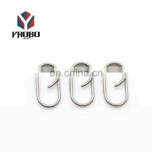 Finely Processed Stainless Steel Custom Shape Keychain Split Keyrings For Case thumbnail-5