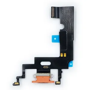 Flex Cable For IPhone XR USB Charging Dock Port MIC Headphone Audio Jack Charger Connector Part Replacement thumbnail-1