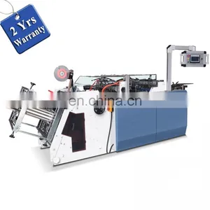 HBM800 Automatic Disposable Biodegradable Friendly Boat Paper Tray Making Machine, KFC Sweet Sandwish Kraft Box Forming Machine thumbnail-1